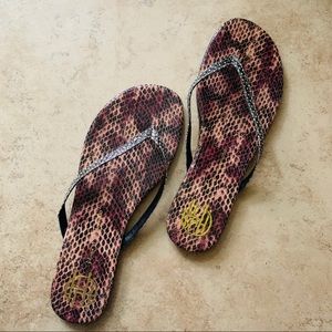 House of Harlow 1960 Snakeskin Sandals Size 7.5